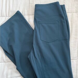 HALARA Teal High-Waisted Stretchy slacks